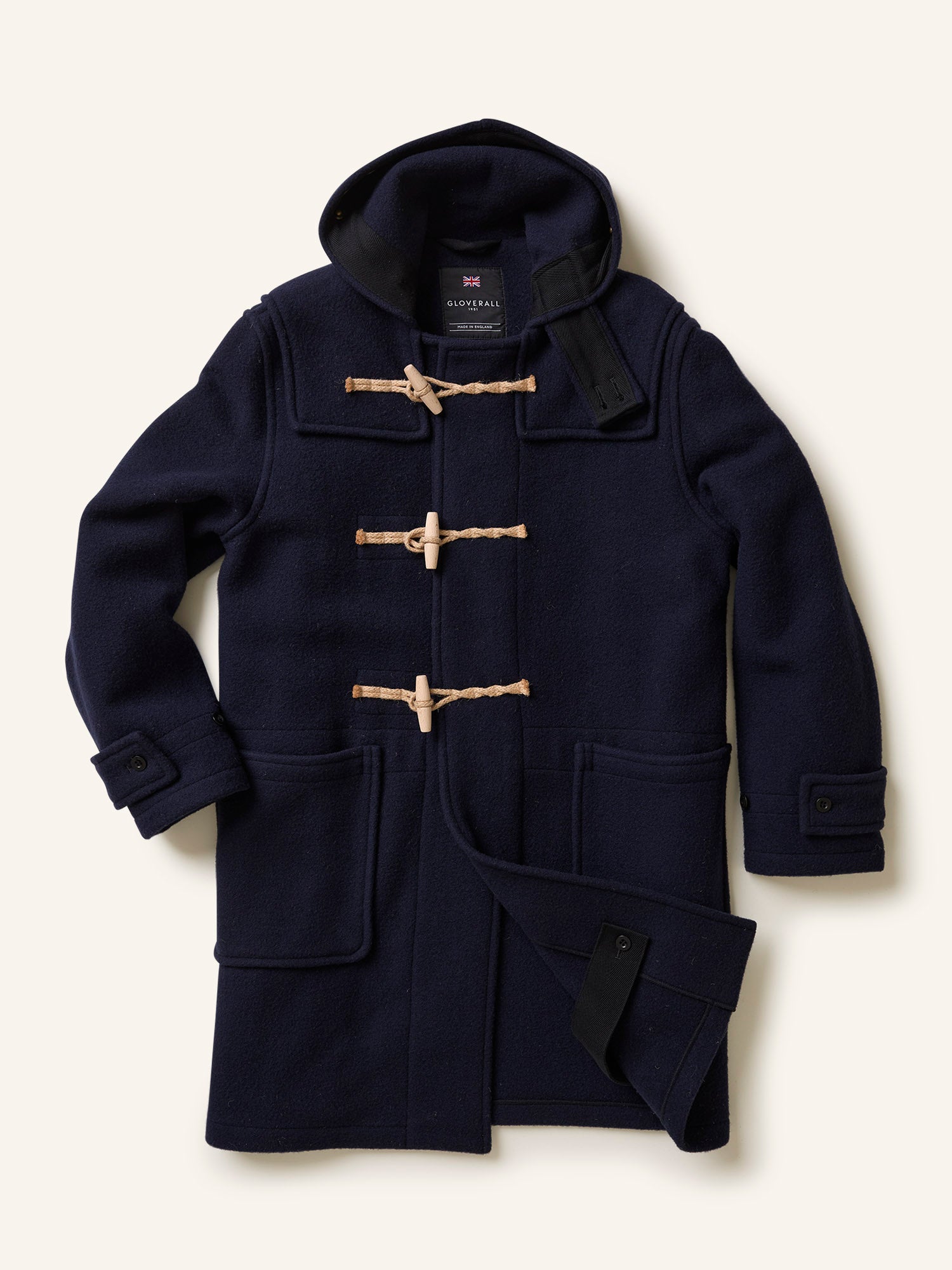 Monty Duffle Coat Navy