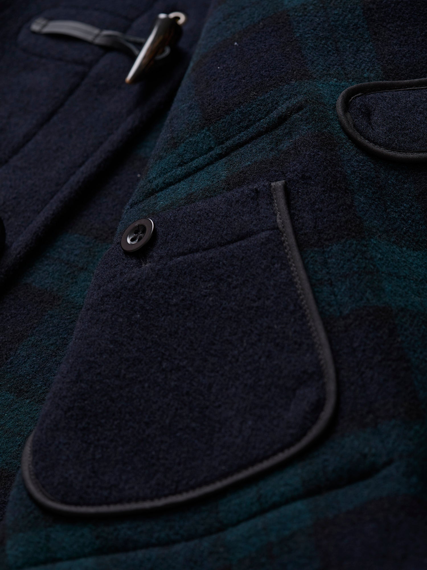 Morris Duffle Coat Navy/BLW