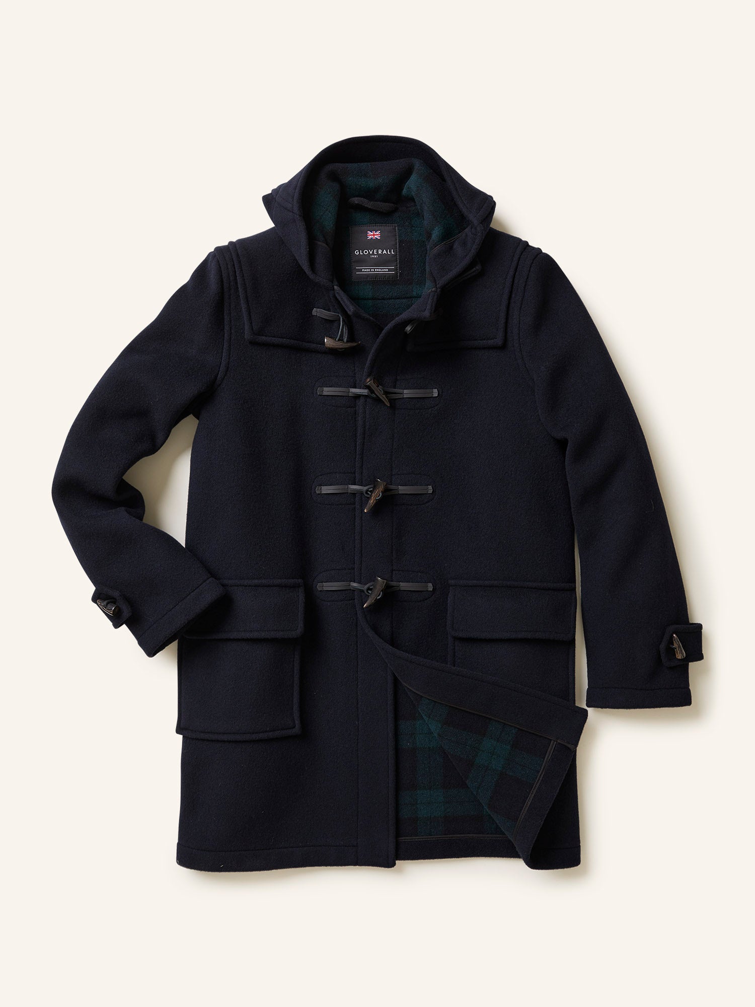 Morris Duffle Coat Navy/BLW