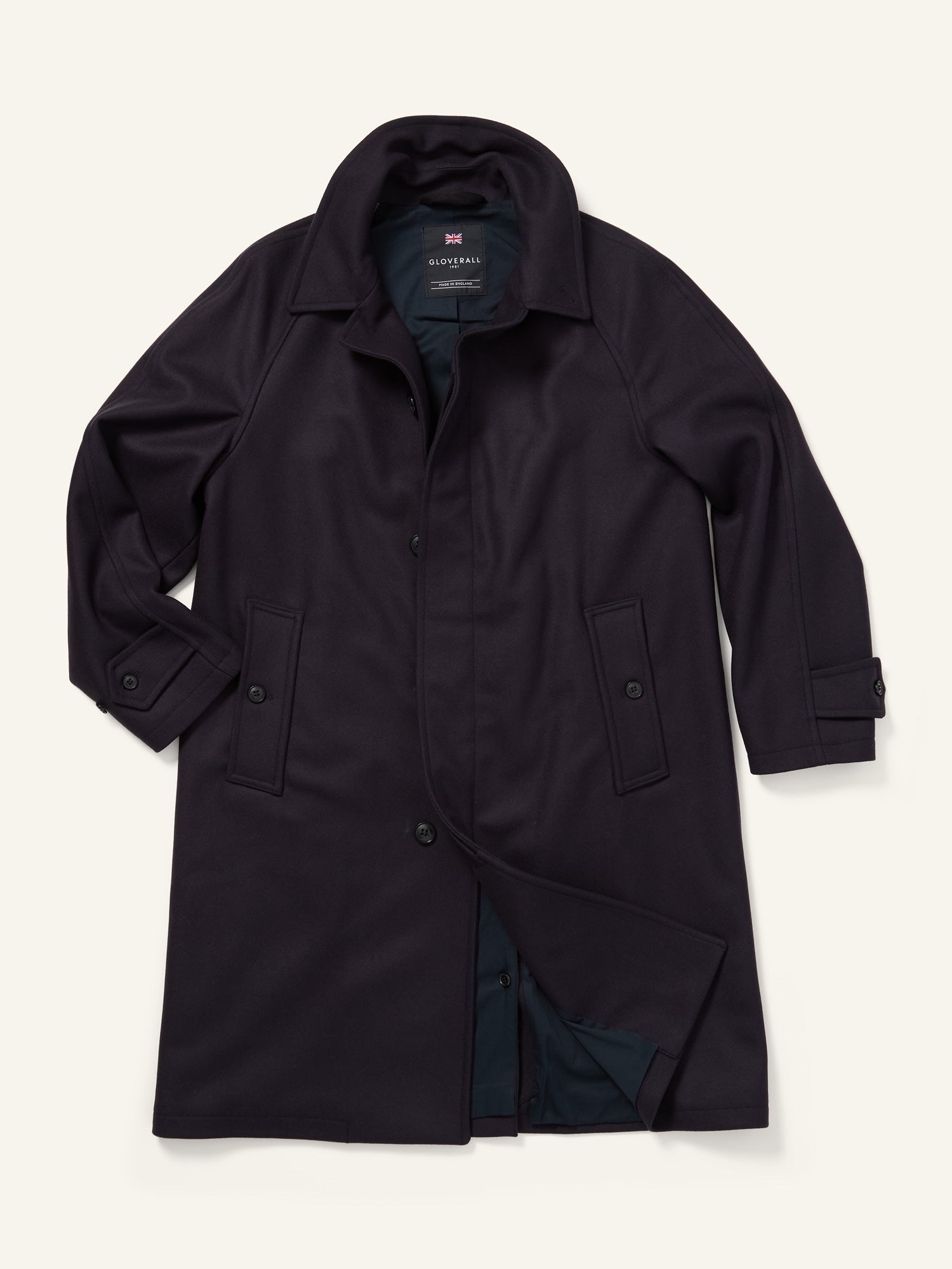 Raglan Coat Navy
