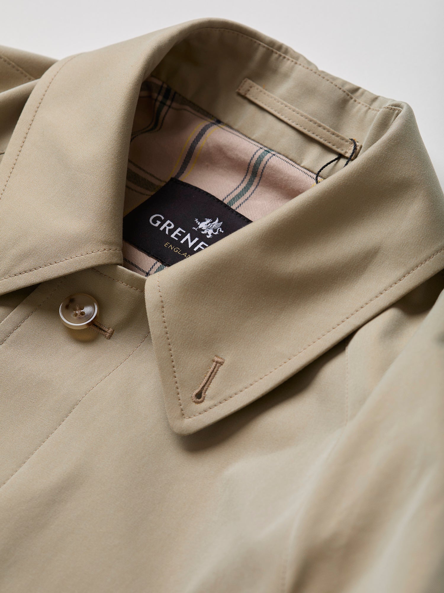 Campbell Raincoat Beige