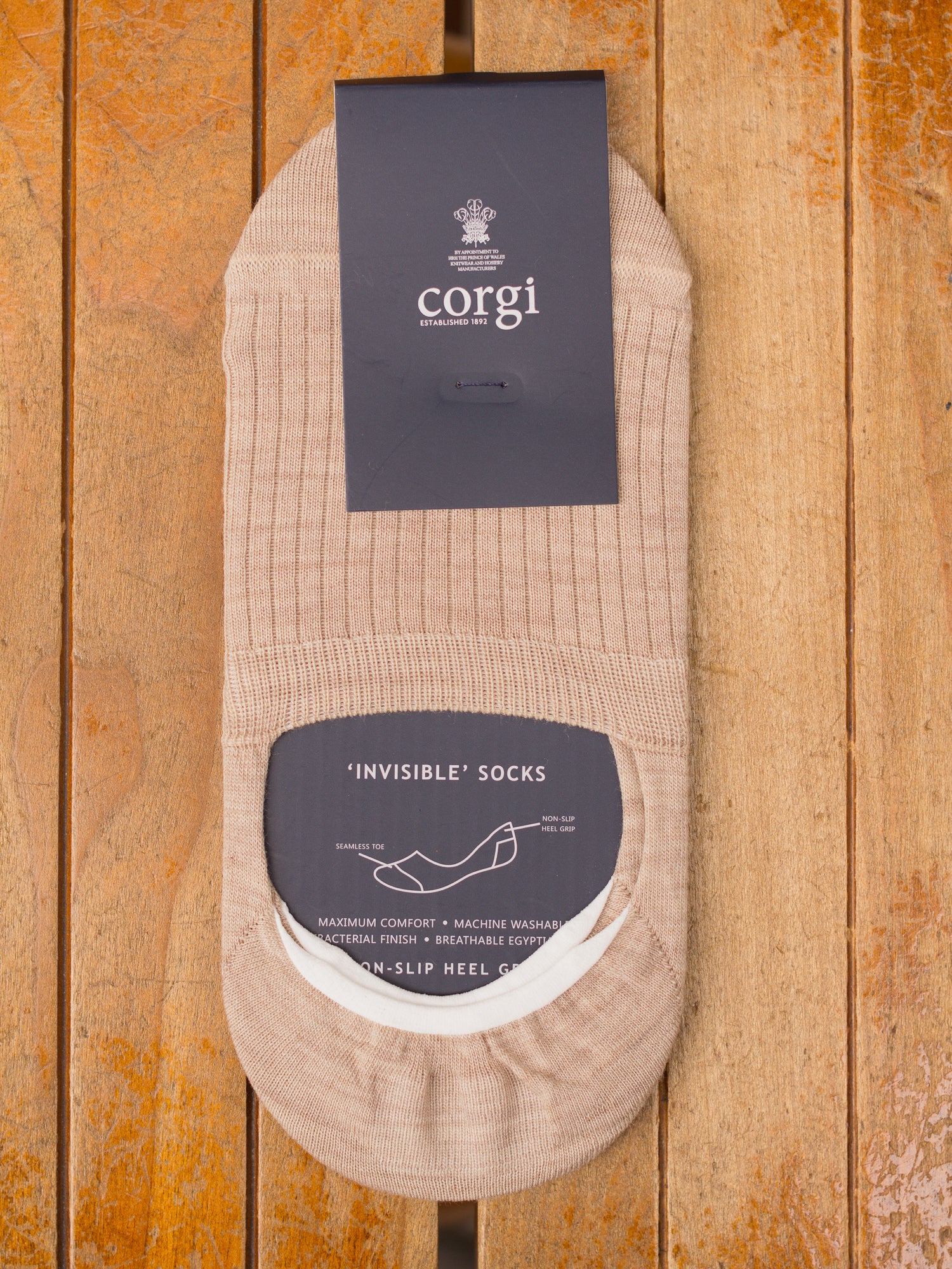 Corgi Invisible Wool Socks