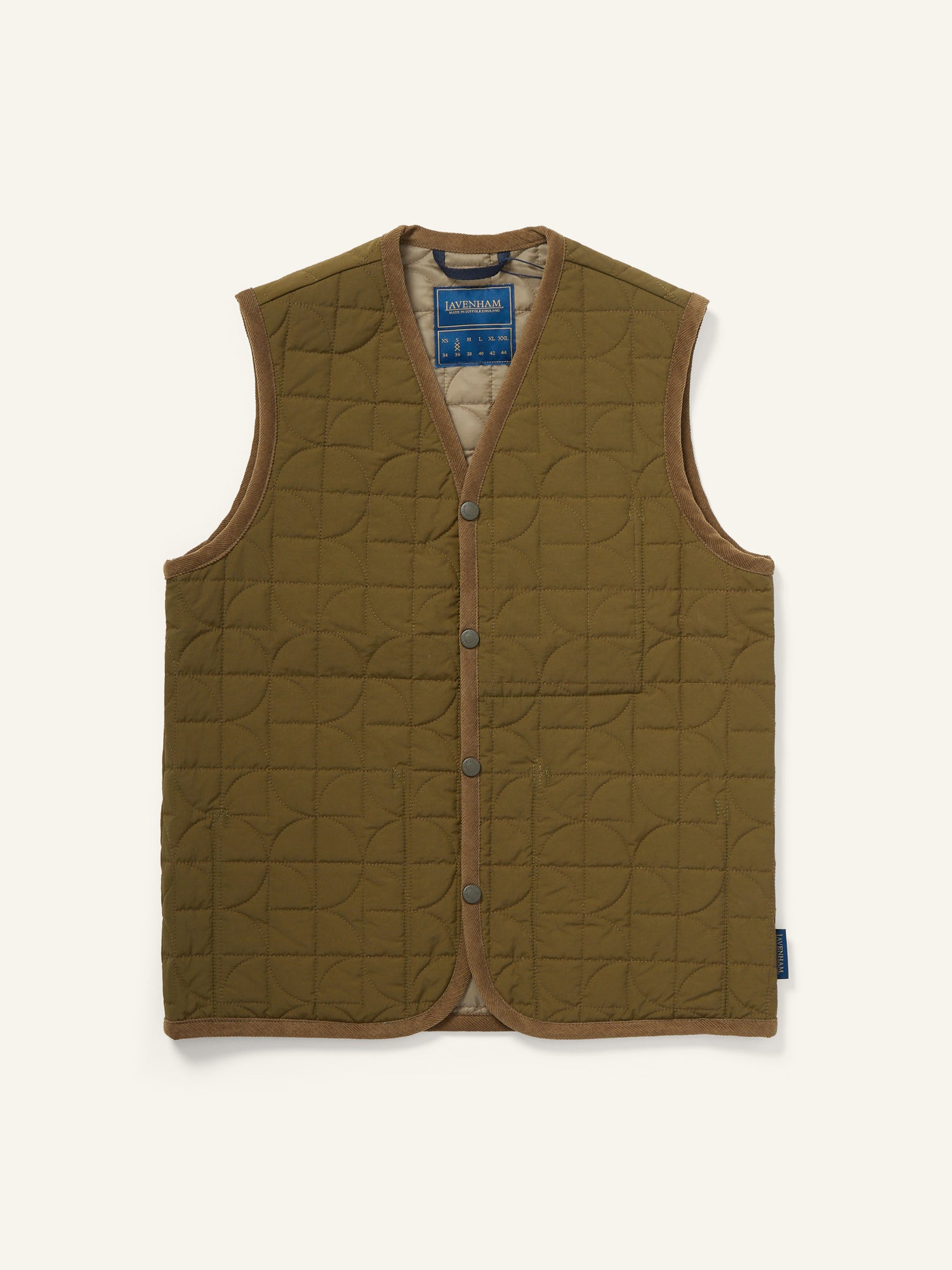 Dublin Nylon Vest Khaki