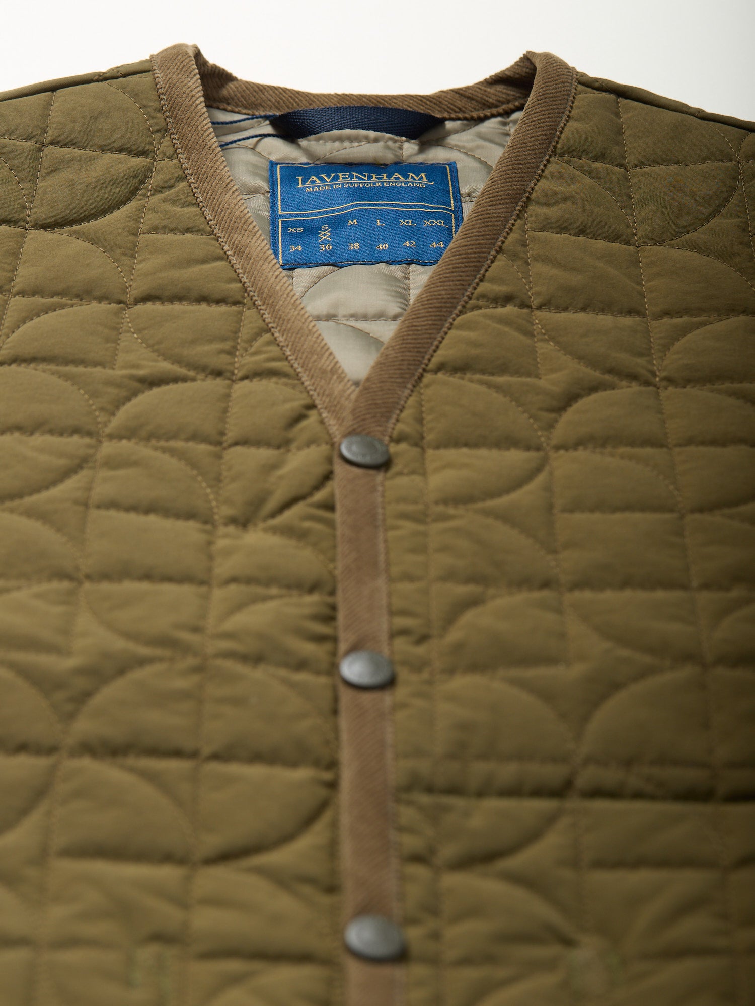 Dublin Nylon Vest Khaki