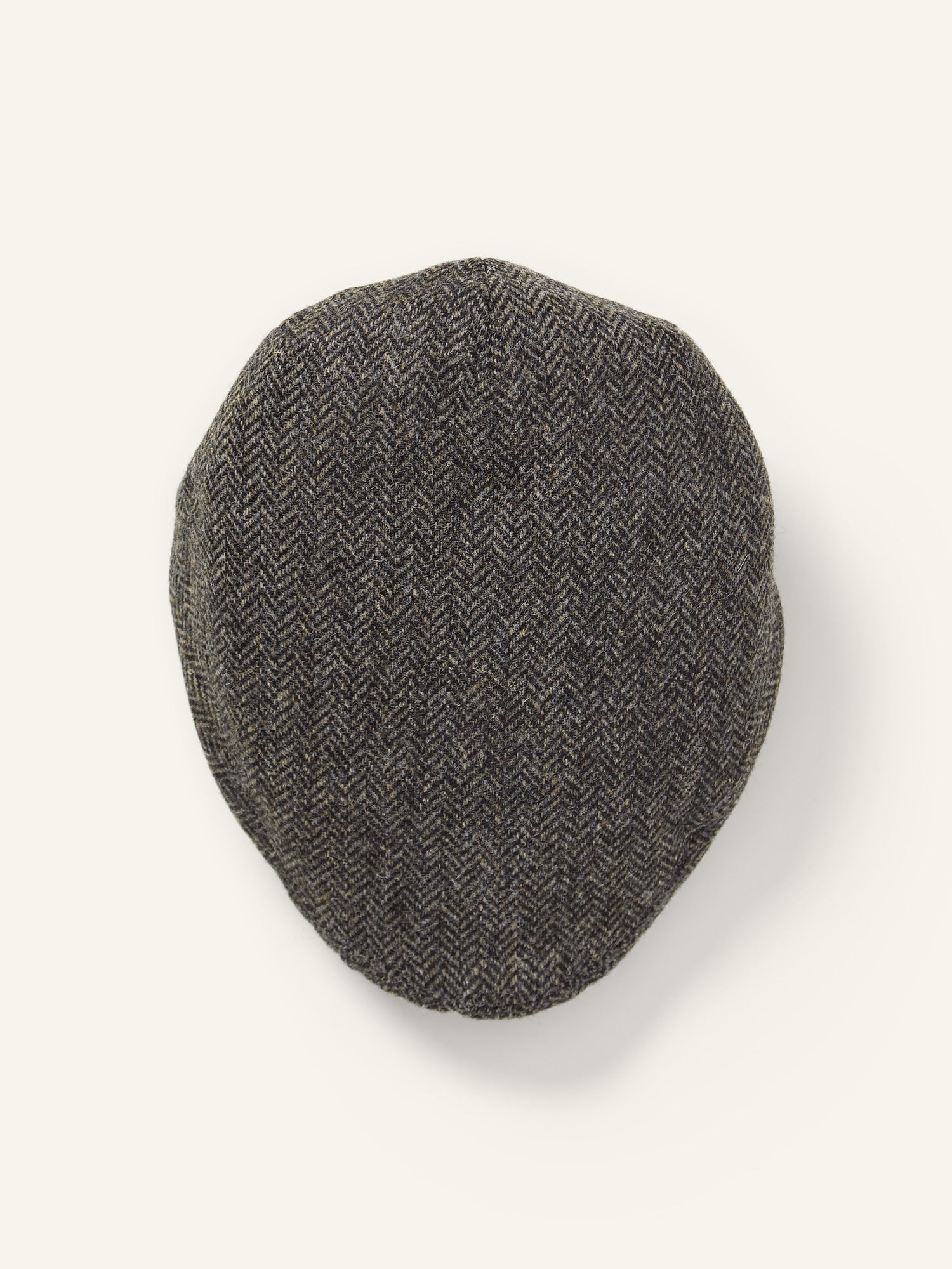 Shetland Tweed Flatcap DK Grey HB