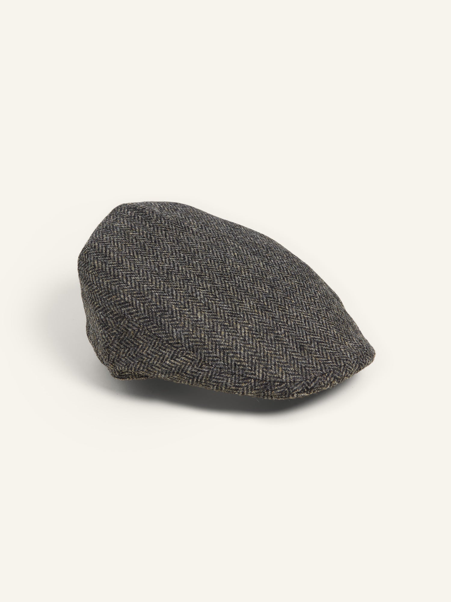 Shetland Tweed Flatcap DK Grey HB