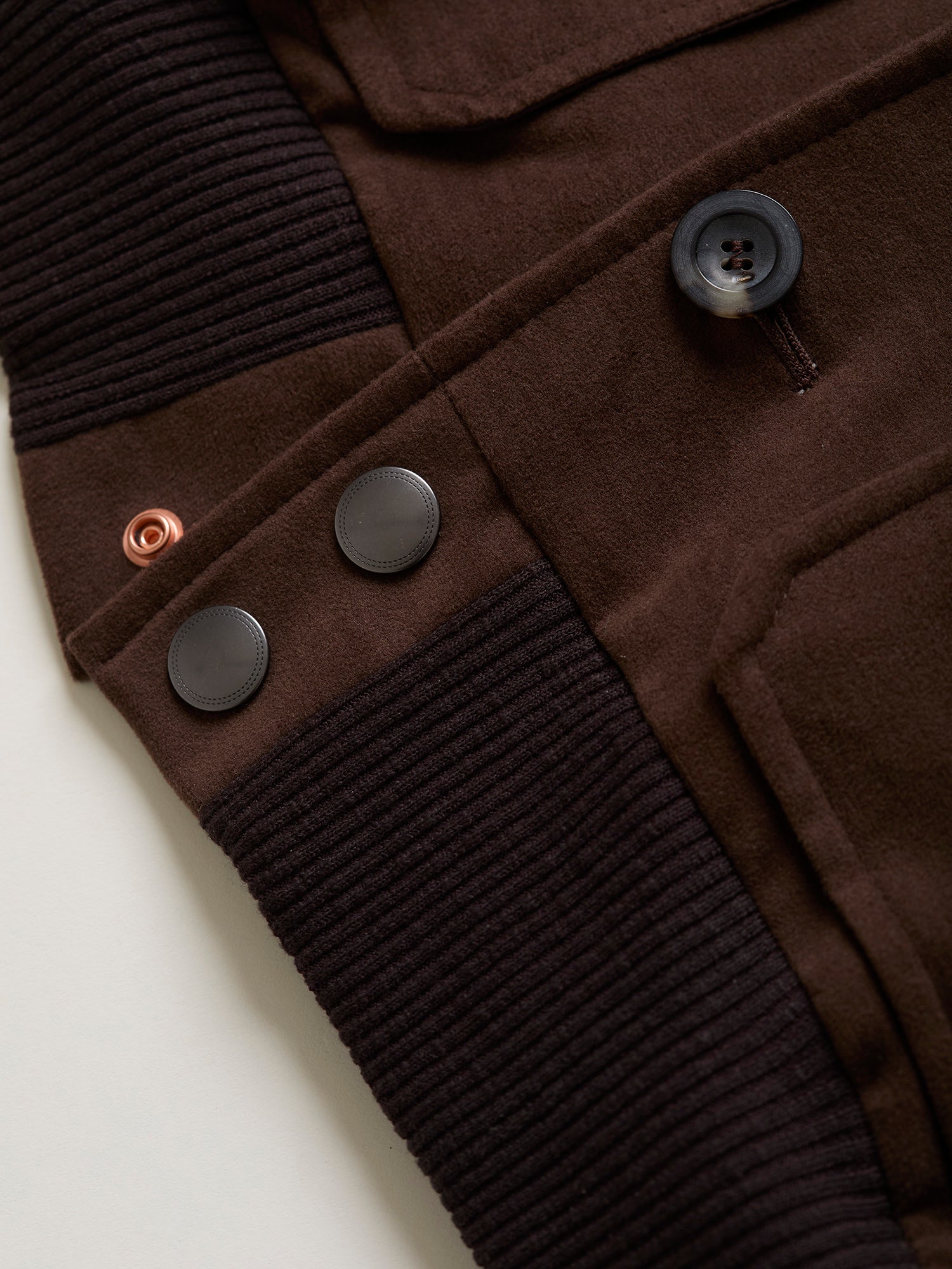 The Moleskin Bomber Brown