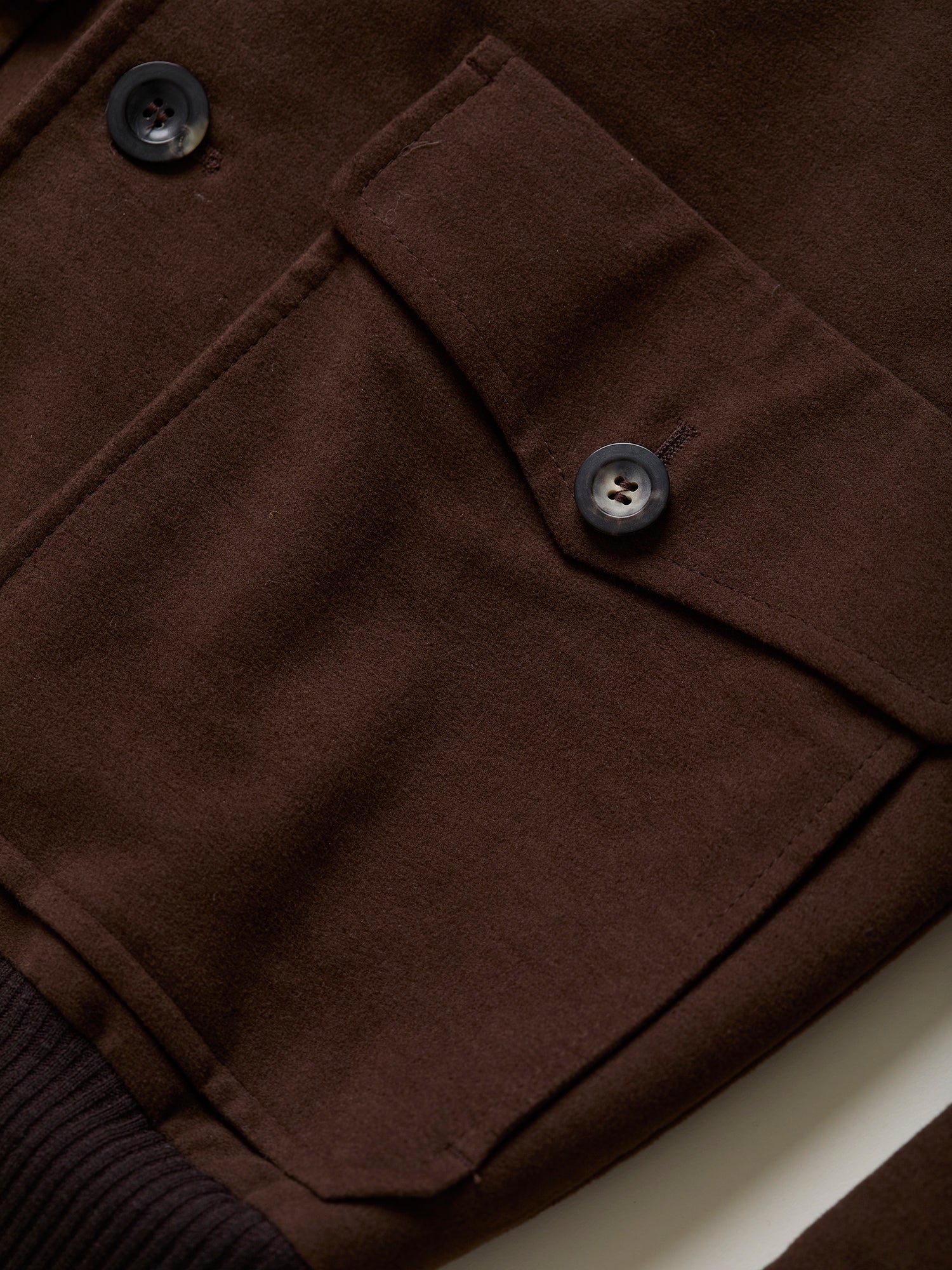 The Moleskin Bomber Brown