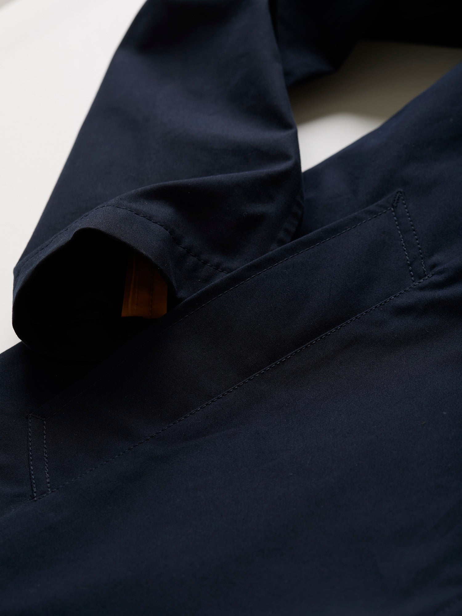 The Ventile Mac Navy