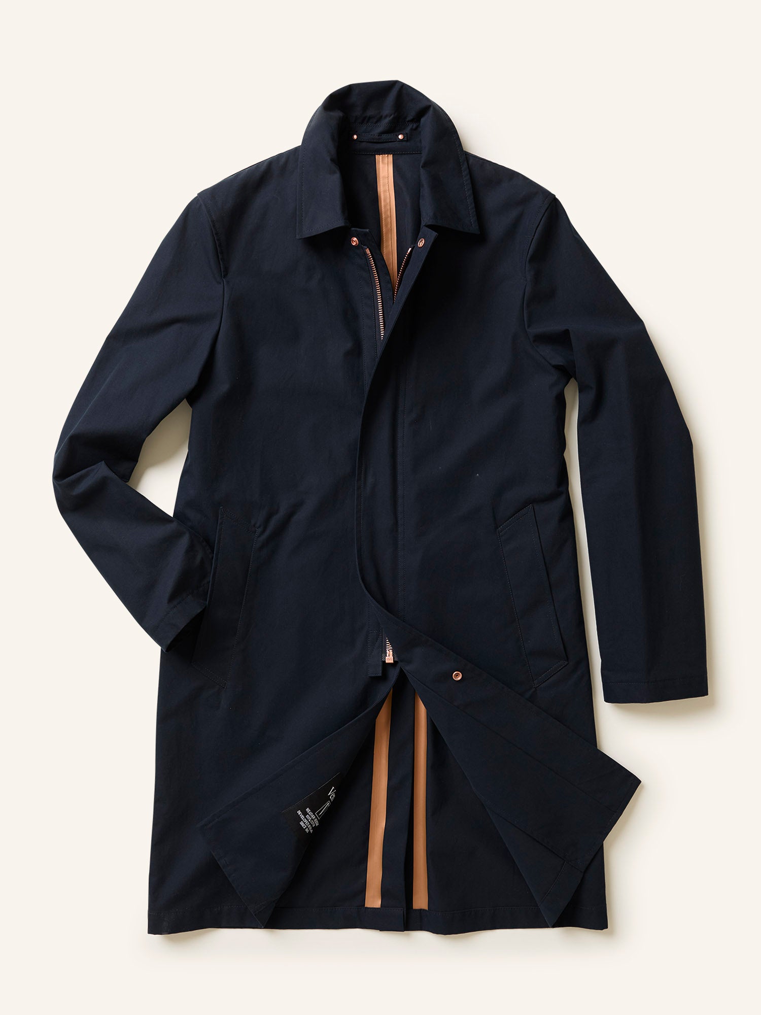 The Ventile Mac Navy