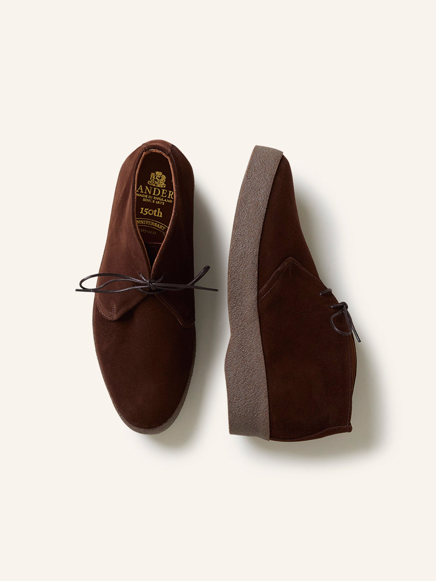 Hi-Top Suede Chukka Boot Polo Snuff Suede