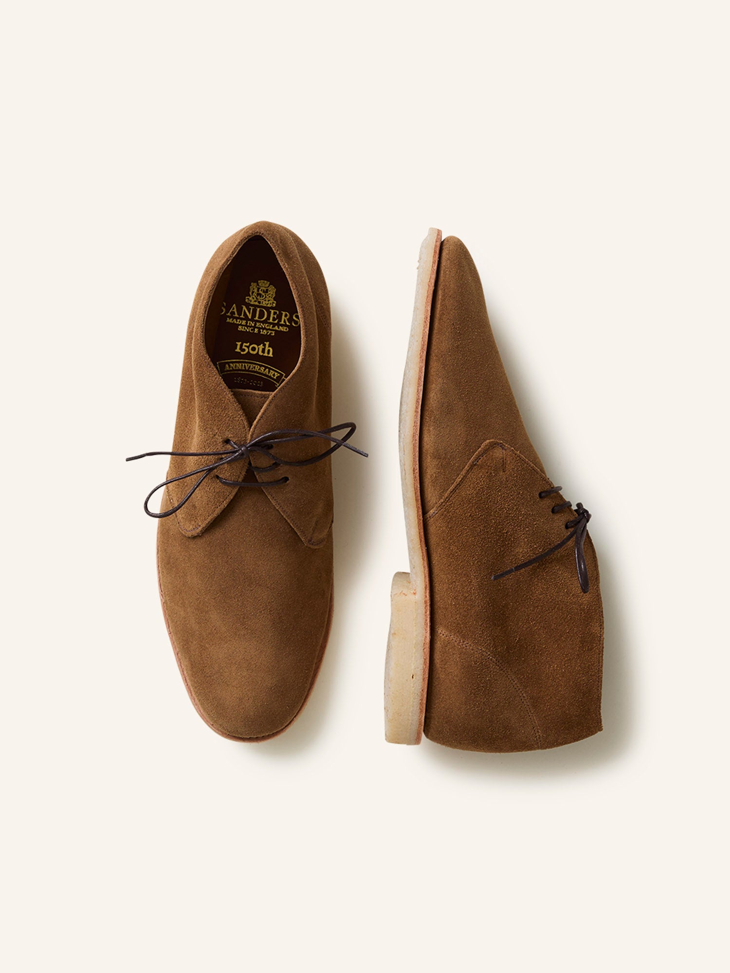 Marvin Unlined Chukka Boot Tobacco Reversed Calf