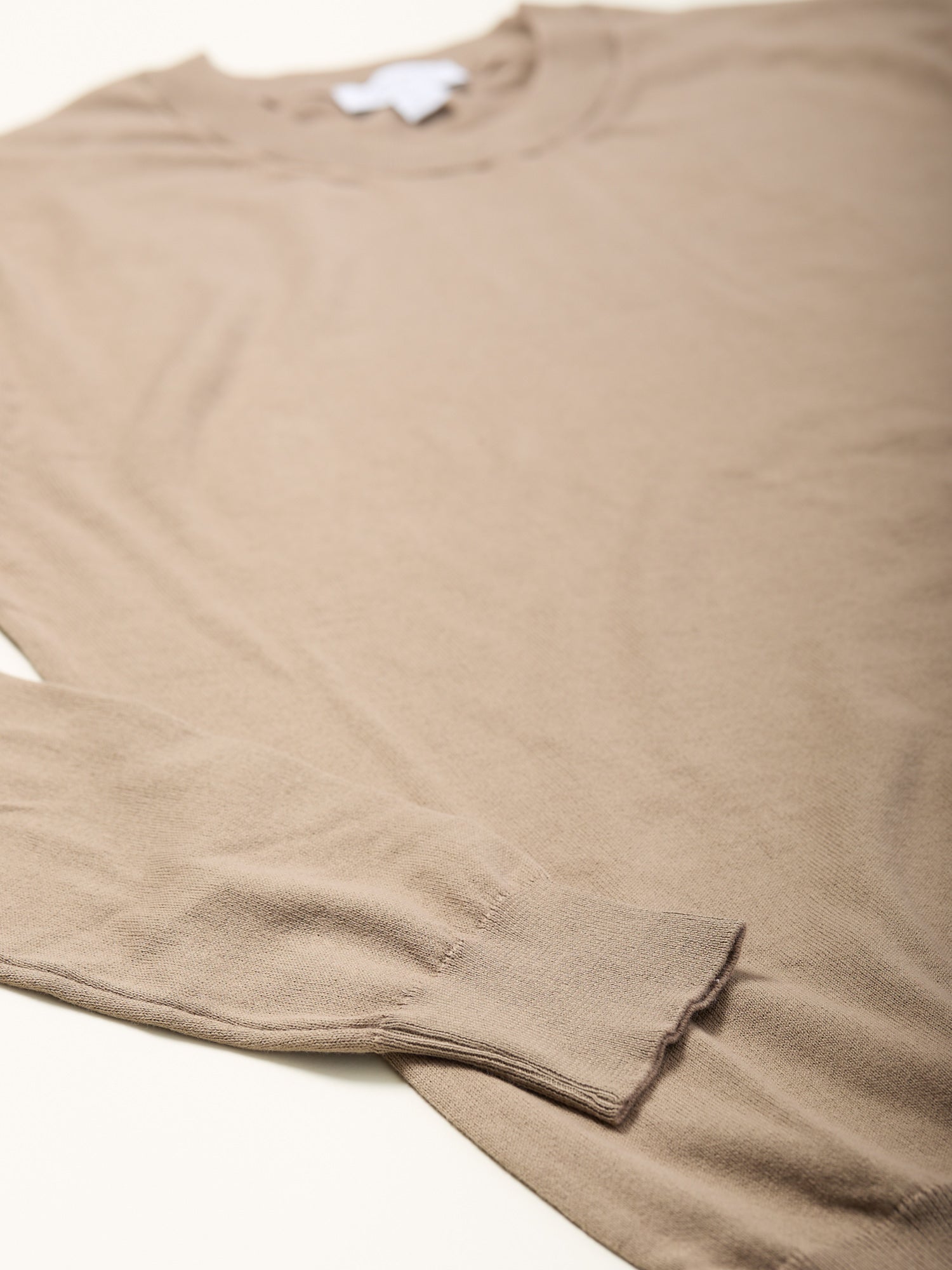 Fine Cotton Crew Dark Stone