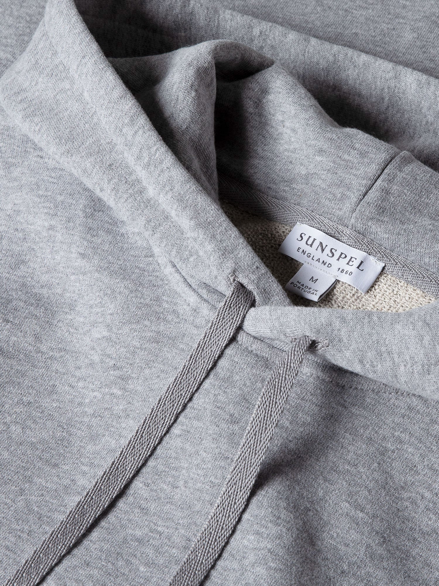 Loopback Hoodie Grey Melange