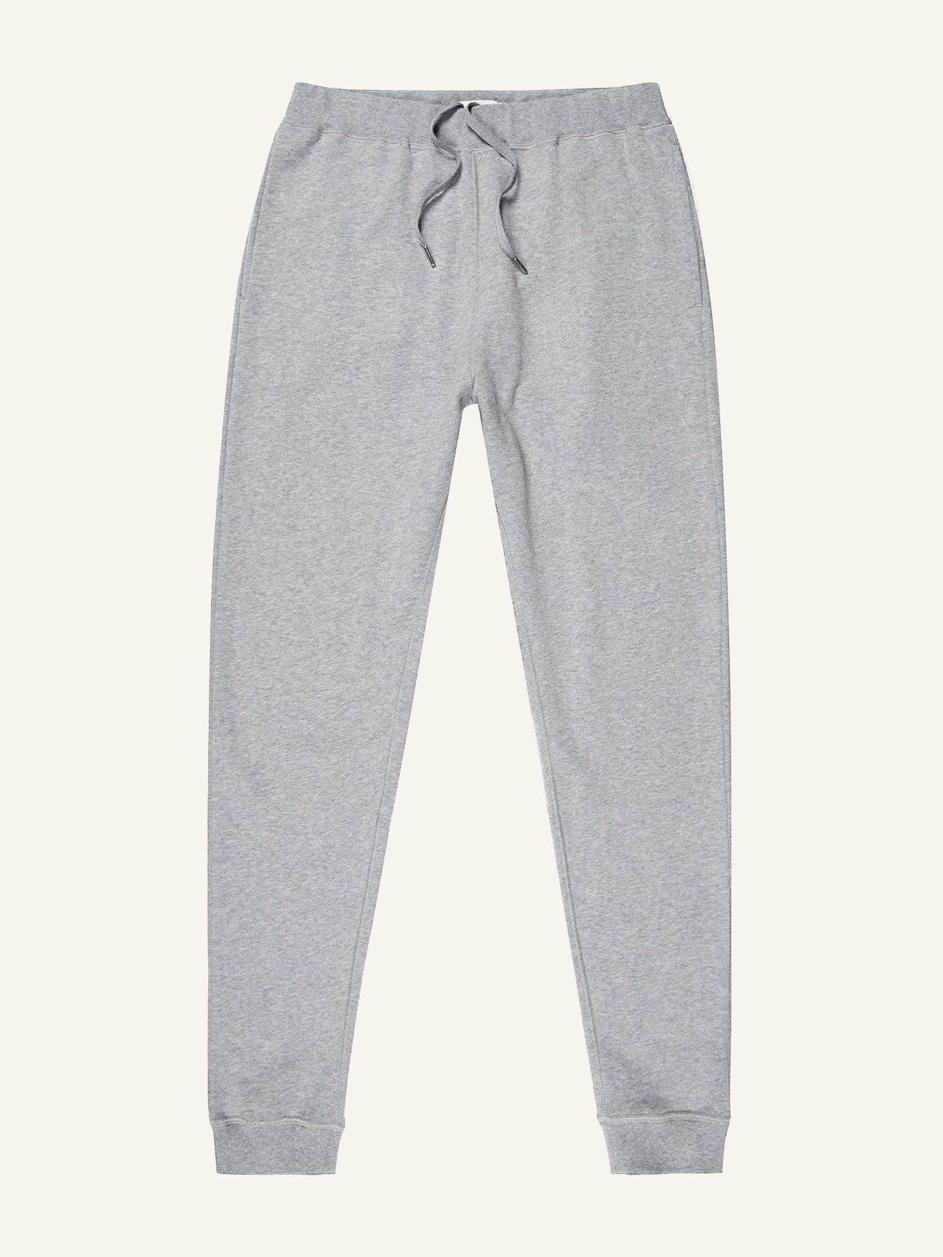 Loopback Track Pants Grey Melange