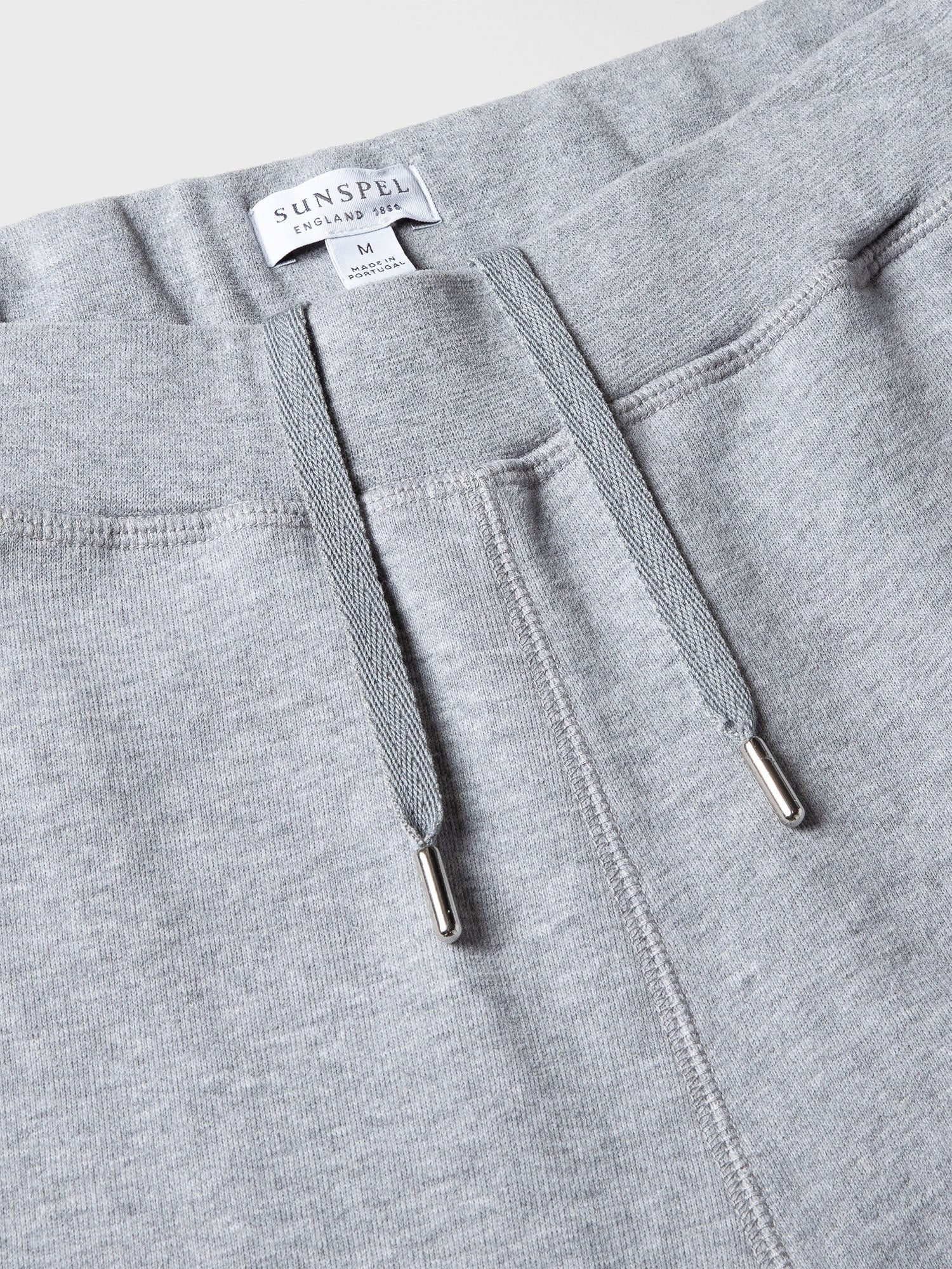 Loopback Track Pants Grey Melange