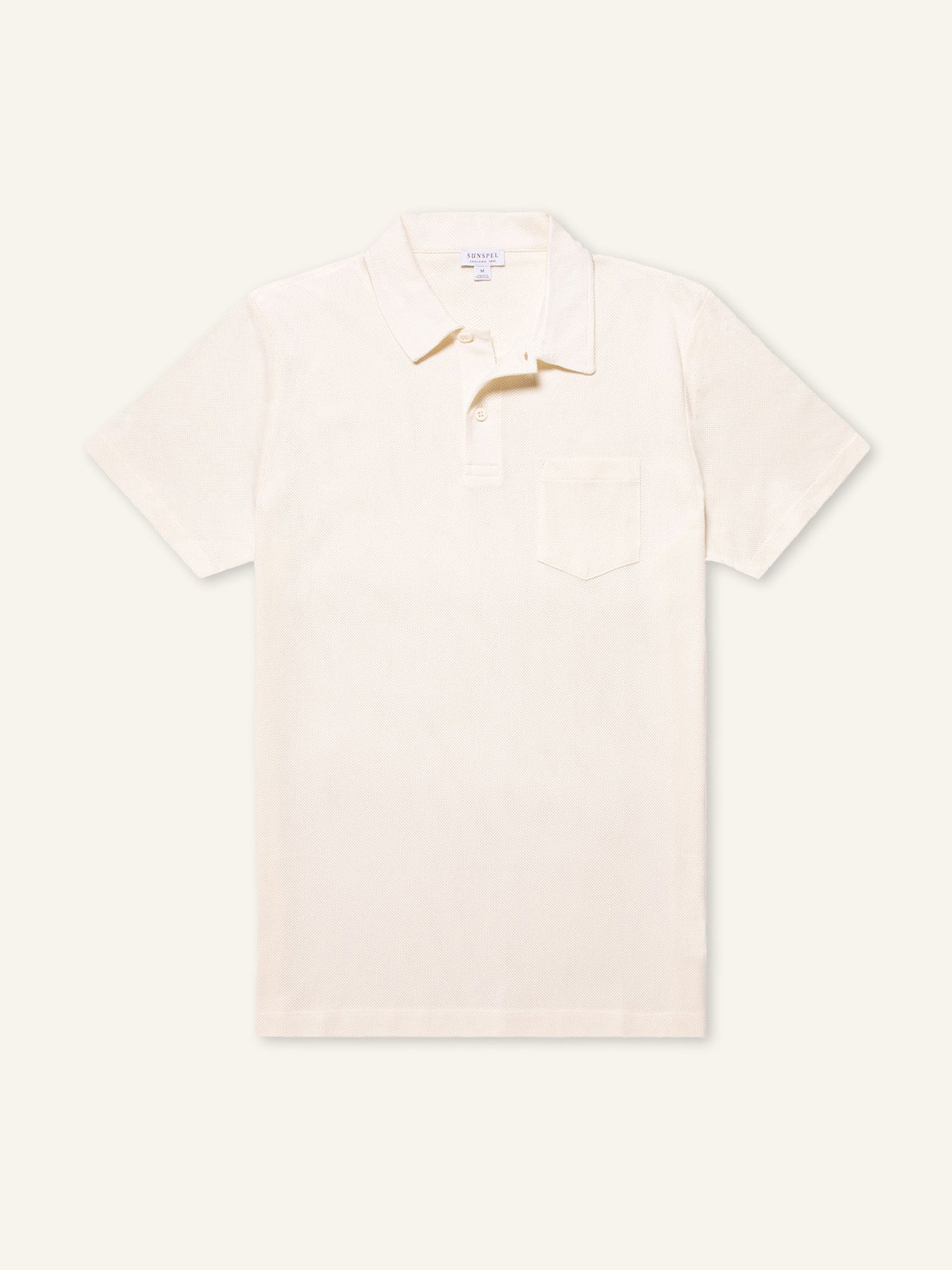 Riviera Polo Shirt Archive White