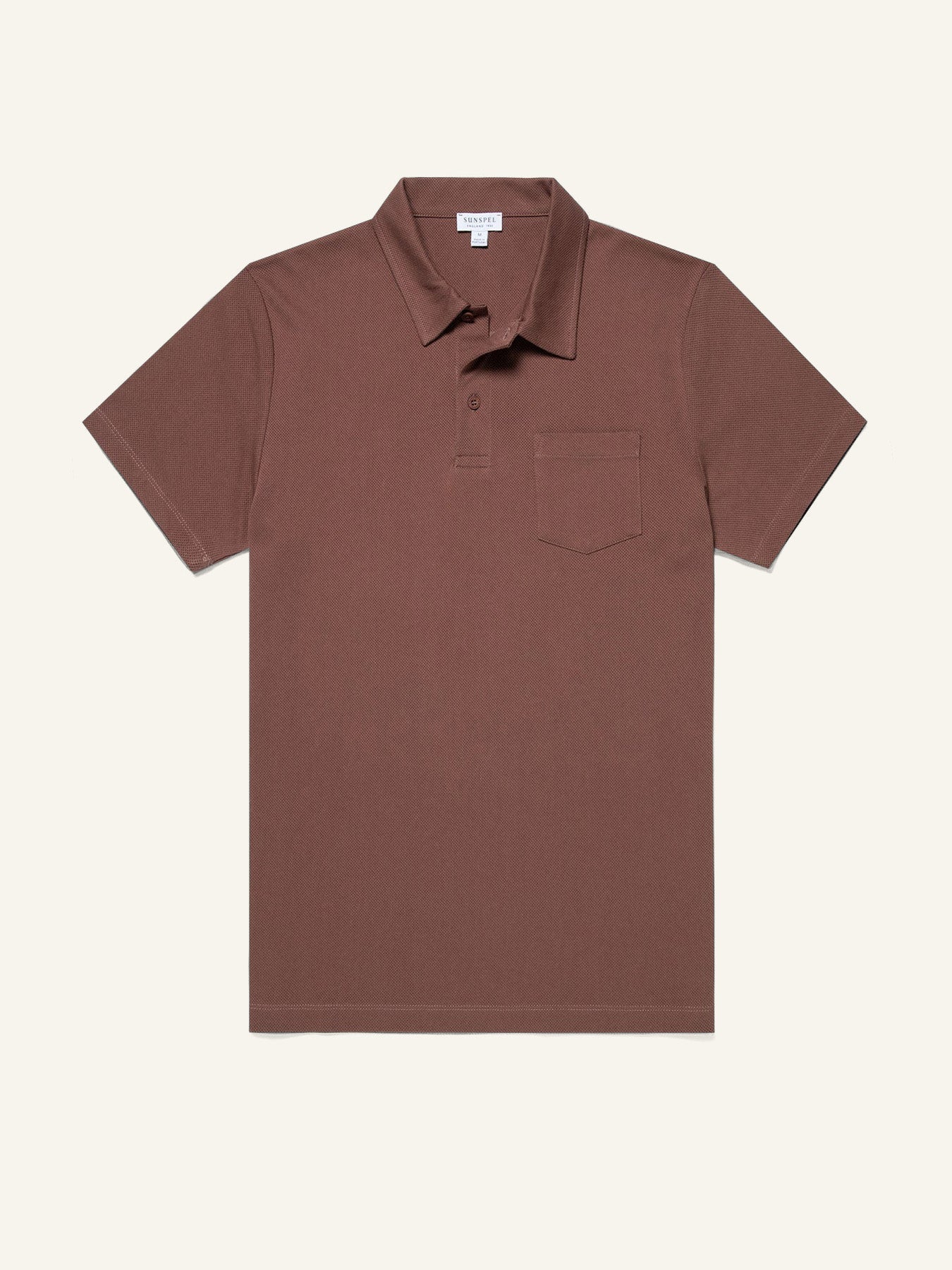 Riviera Polo Shirt Dk. Sand