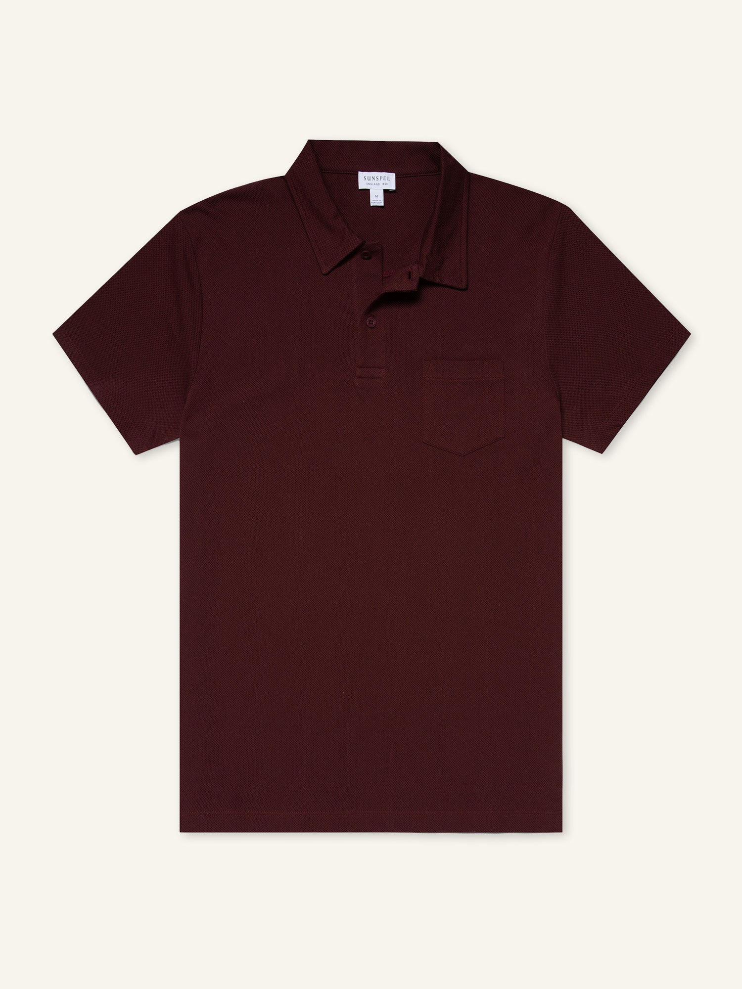 Riviera Polo Shirt Maroon