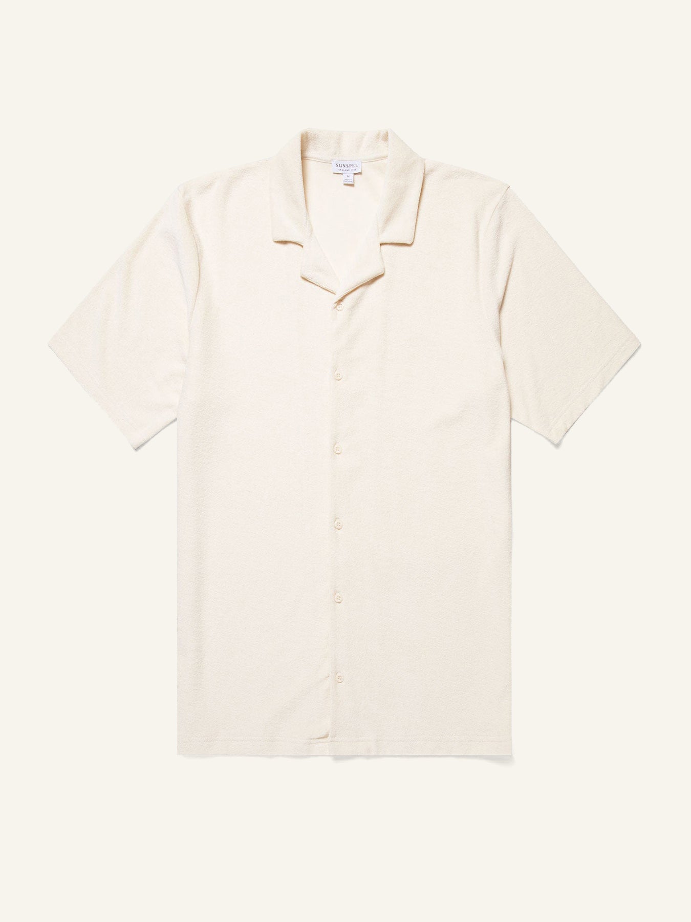 Terry Camp Collar Shirt Undyed