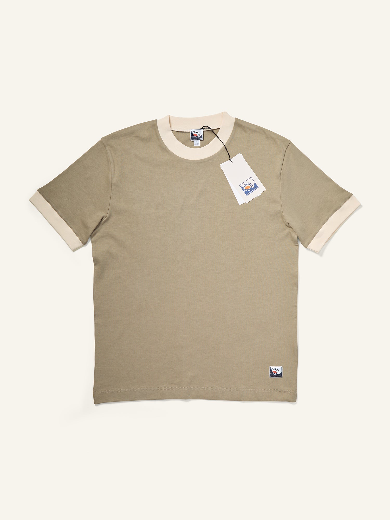 Carbon Brushed Cotton T-Shirt Earth