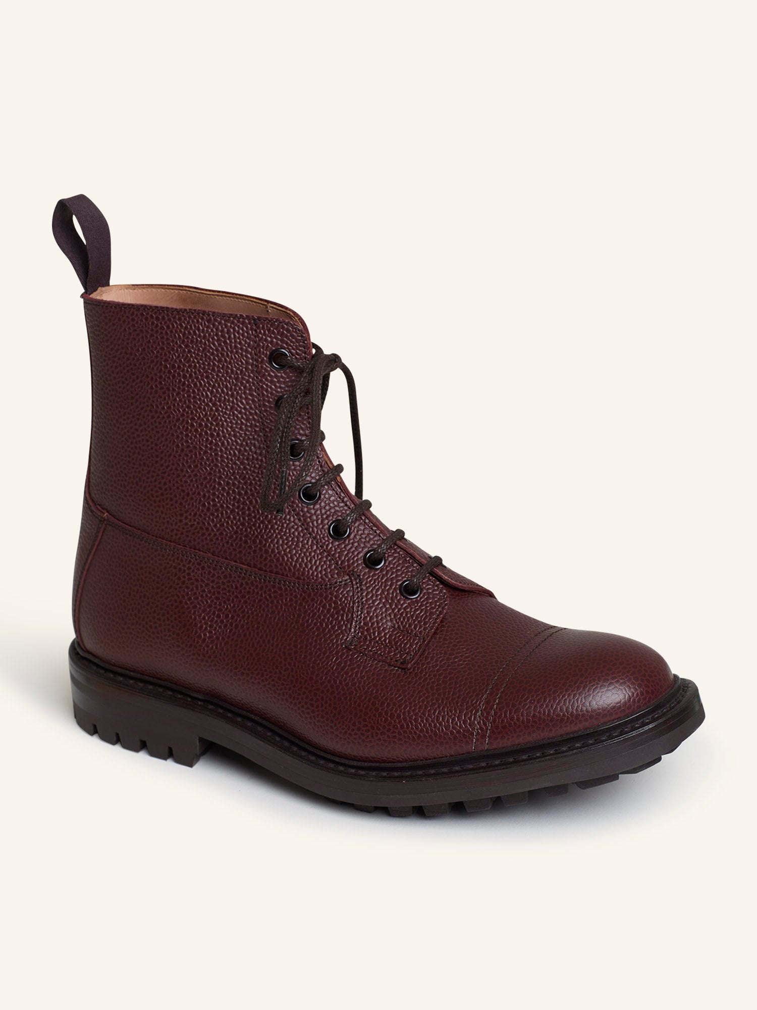 Grassmere Galosh Derby Boots Brown Zug Grain