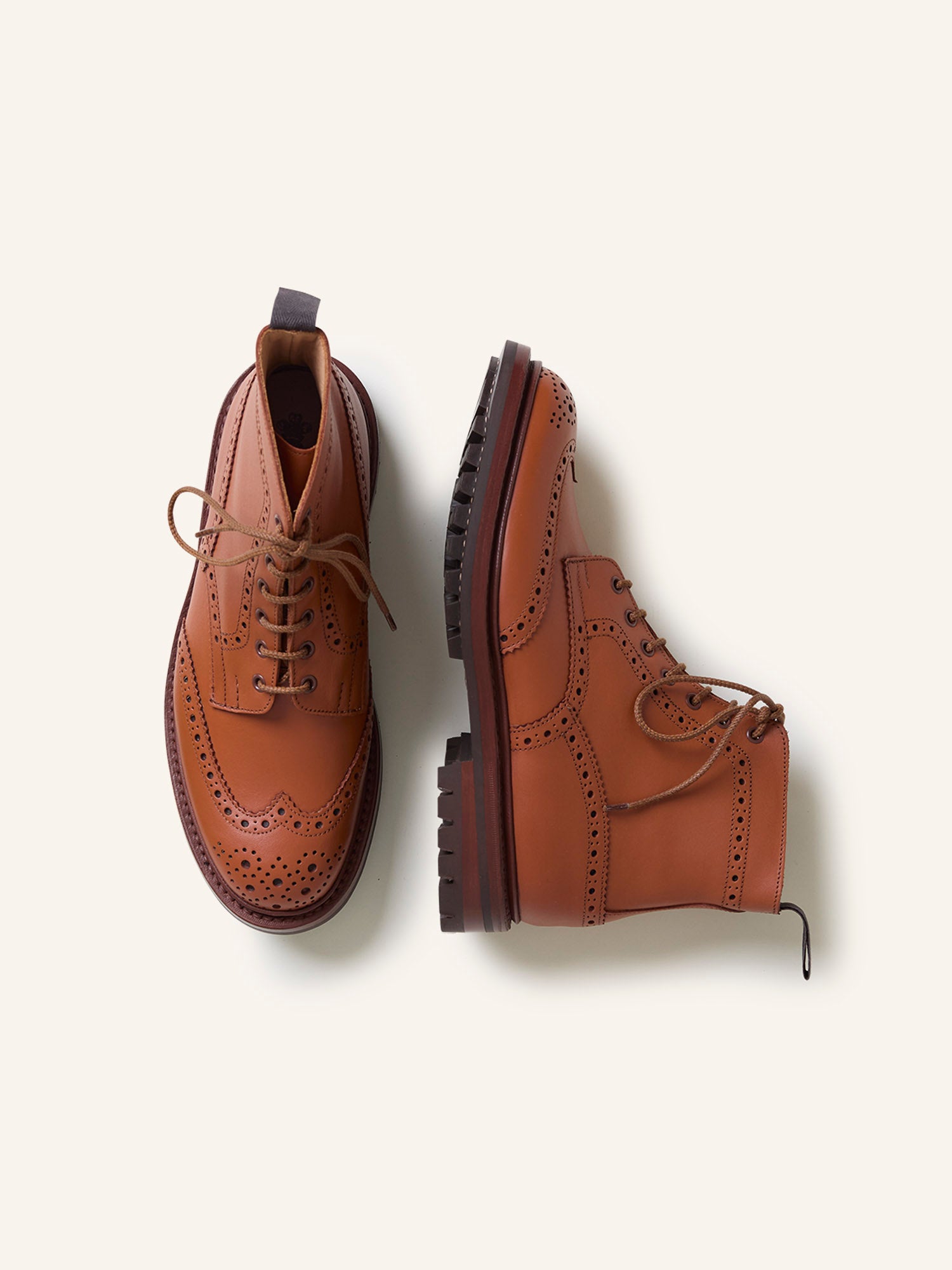 Malton Country Brogue Boots C-shade Calf