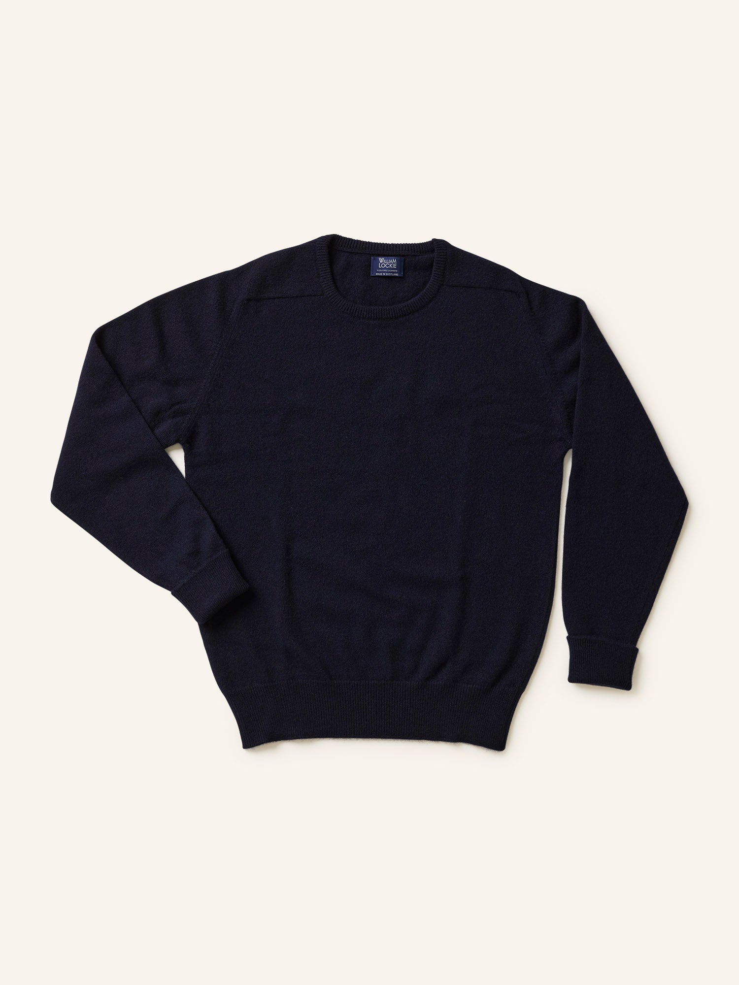 Cashmere Crew Neck Jumper Dk Navy