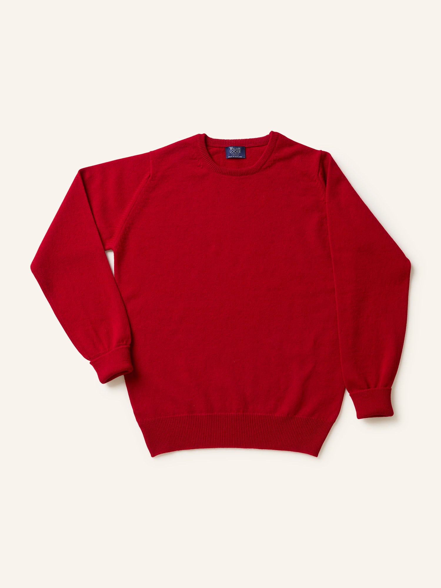 Lambswool Crew-neck Chianti