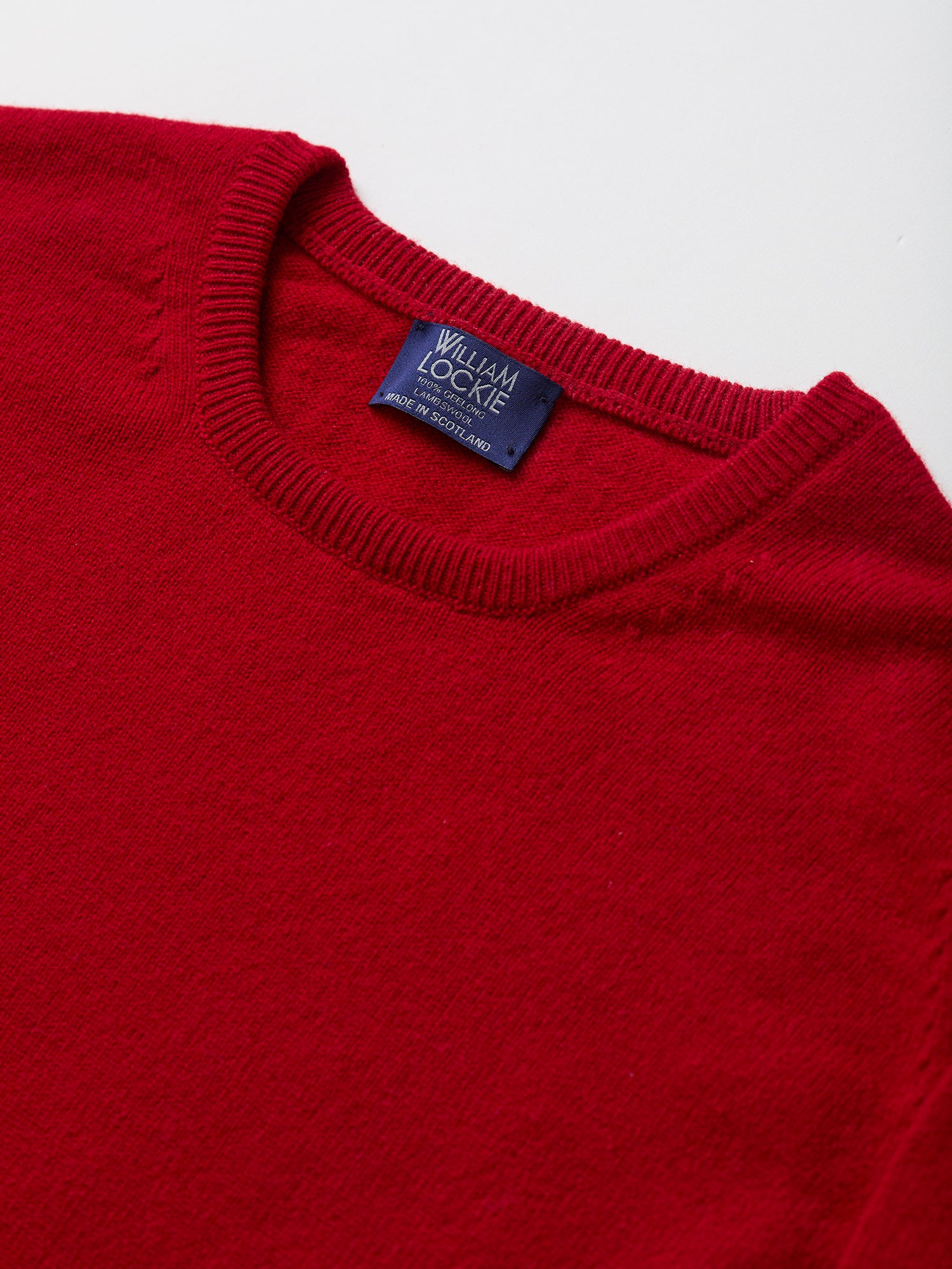 Lambswool Crew-neck Chianti