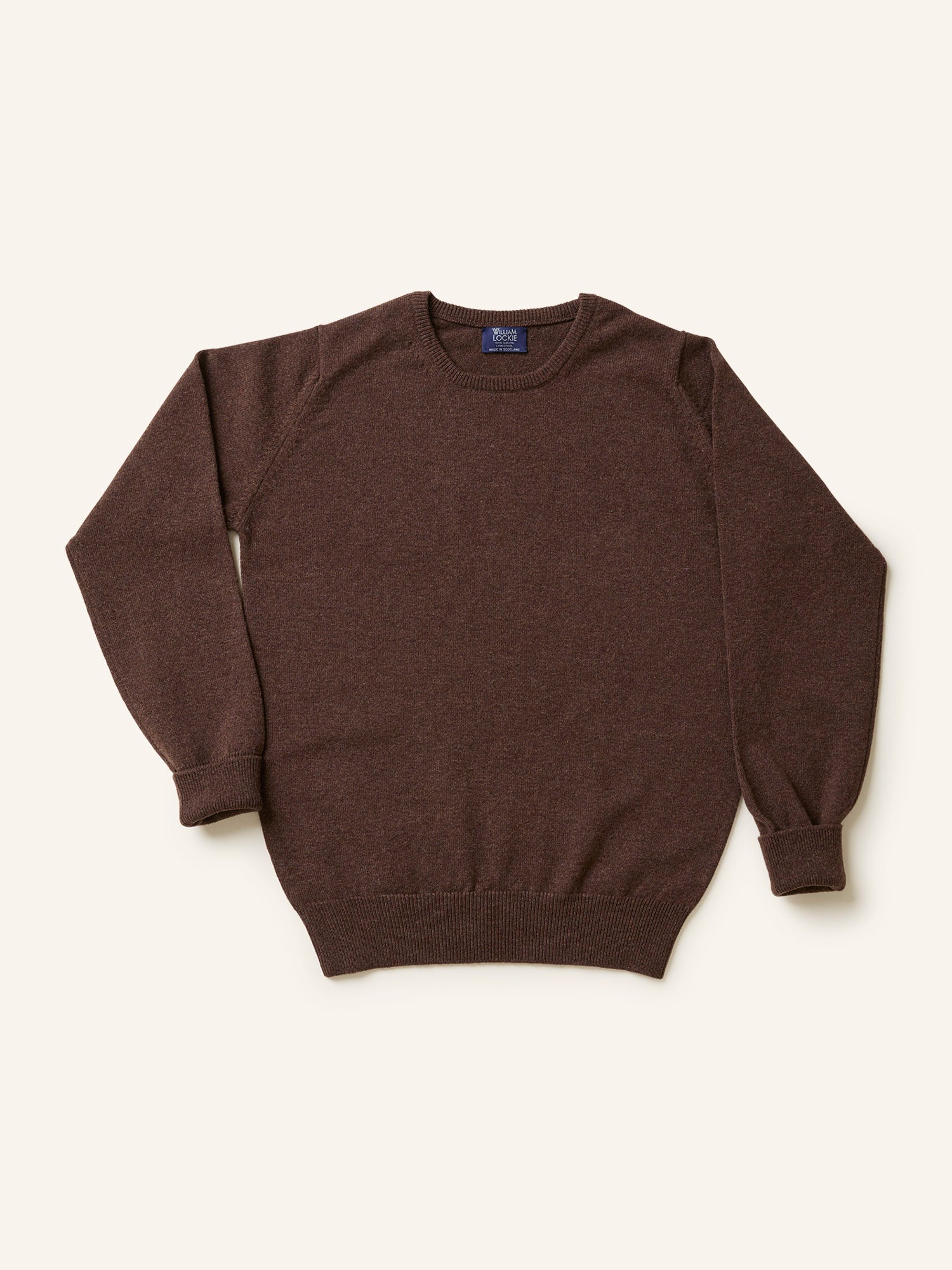 Lambswool Crew-neck Mocha