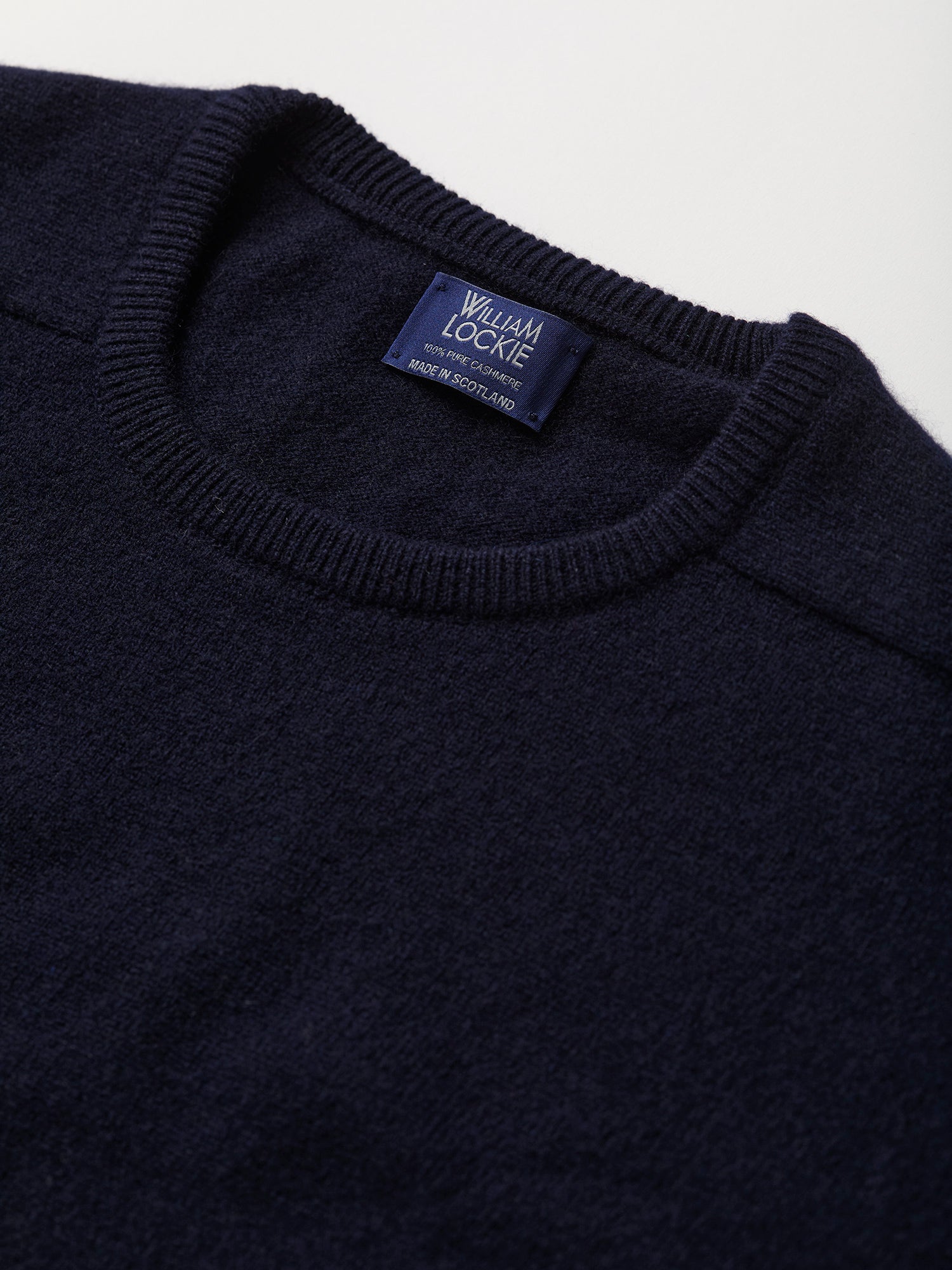 Cashmere Crew-neck Jumper Dk Navy