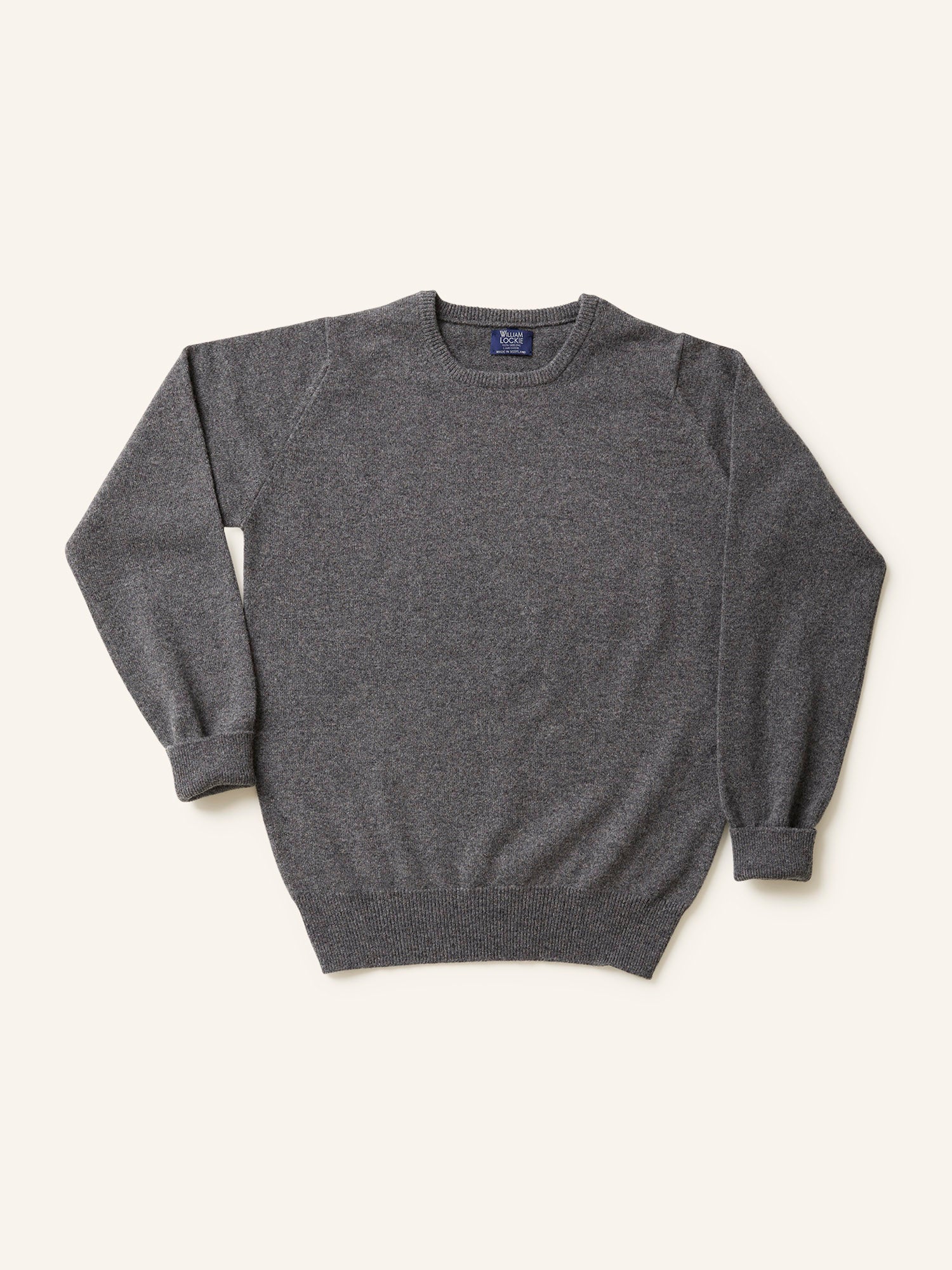 Lambswool Crew Neck Jumper Cliff