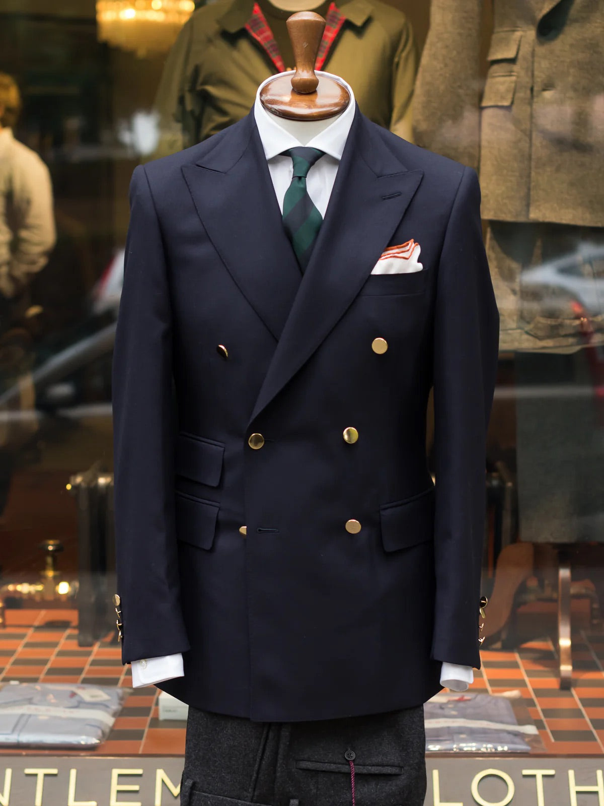 Lavenham Denham Quilted Jacket Suffolk Navy